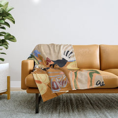A Handful of Love Throw Blanket