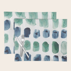 17 Minimalist Art 220419 Abstract Expressionism Watercolor Painting Valourine Design Placemat
