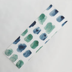 17 Minimalist Art 220419 Abstract Expressionism Watercolor Painting Valourine Design Yoga Mat