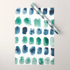 17 Minimalist Art 220419 Abstract Expressionism Watercolor Painting Valourine Design Wrapping Paper