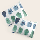17 Minimalist Art 220419 Abstract Expressionism Watercolor Painting Valourine Design Pillow Sham