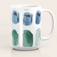 17 Minimalist Art 220419 Abstract Expressionism Watercolor Painting Valourine Design Coffee Mug