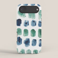 17 Minimalist Art 220419 Abstract Expressionism Watercolor Painting Valourine Design iPhone Case