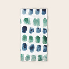 17 Minimalist Art 220419 Abstract Expressionism Watercolor Painting Valourine Design Bath Towel