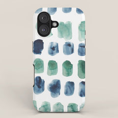 17 Minimalist Art 220419 Abstract Expressionism Watercolor Painting Valourine Design iPhone Case
