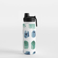 17 Minimalist Art 220419 Abstract Expressionism Watercolor Painting Valourine Design Water Bottle