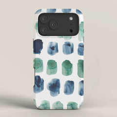 17 Minimalist Art 220419 Abstract Expressionism Watercolor Painting Valourine Design iPhone Case