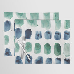 17 Minimalist Art 220419 Abstract Expressionism Watercolor Painting Valourine Design Placemat