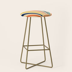 60s retro sun Stool