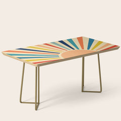 60s retro sun Coffee Table