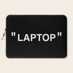 " Art " (Negative) Laptop Sleeve