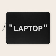 " Art " (Negative) Laptop Sleeve