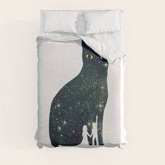 4 Moons Duvet Cover