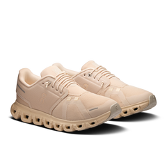 On Running Women's Cloud 6 Shoes - Sand / Sand