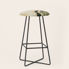 70s tropical fun flower Stool