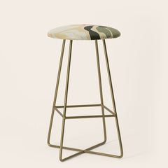 70s tropical fun flower Stool