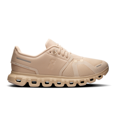 On Running Women's Cloud 6 Shoes - Sand / Sand
