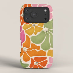 70's Florals iPhone Case
