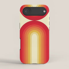 70s Retro Sun iPhone Case