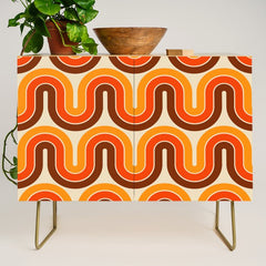 70s Retro Vintage Style 821 Autumn Credenza