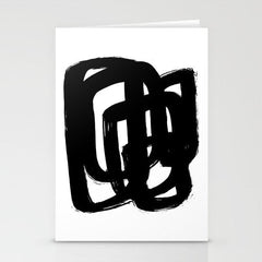 A Heavy Thought White Background Stationery Card