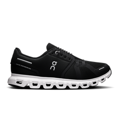 On Running Women's Cloud 6 Wide Shoes - Black / White