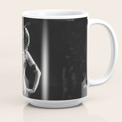 1920 Spanish Flamenco dancer vintage starlet Ruth St Denis black and white photograph Coffee Mug
