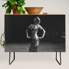 1920 Spanish Flamenco dancer vintage starlet Ruth St Denis black and white photograph Credenza