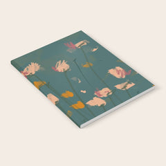 A Field Of Flowers Bloom Notebook