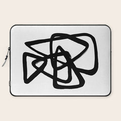 A Family Of Five White Background Laptop Sleeve