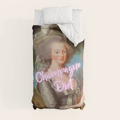Champagne Diet' Marie Antoinette Comforter