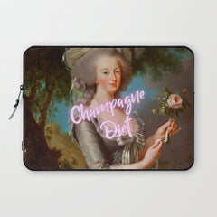 Champagne Diet' Marie Antoinette Laptop Sleeve