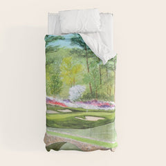 A Georgia Golf Course Duvet Cover
