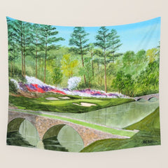 A Georgia Golf Course Wall Tapestry