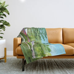A Georgia Golf Course Throw Blanket
