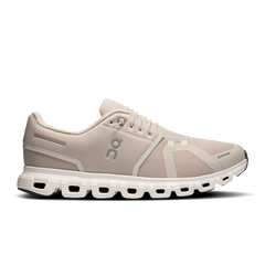 On Running Men's Cloud 6 Shoes - Pearl / White