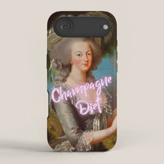 Champagne Diet' Marie Antoinette iPhone Case