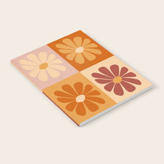 70's Daisy Bloom Notebook