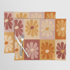 70's Daisy Bloom Placemat