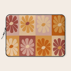 70's Daisy Bloom Laptop Sleeve