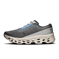 On Running Men's Cloudmonster 3 Shoes - Rock / Silver