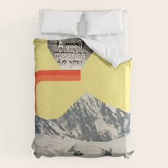 A Good Morning To You Duvet Cover