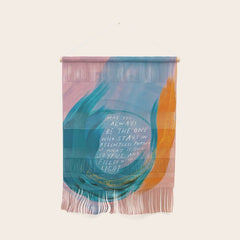 "May You Always Be The One Who Stays In Relentless Pursuit.." Wall Hanging