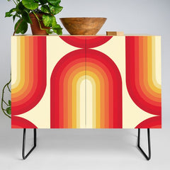 70s Retro Sun Credenza