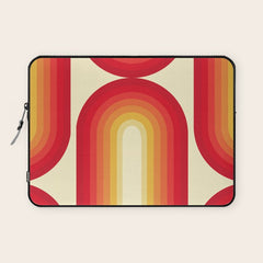 70s Retro Sun Laptop Sleeve
