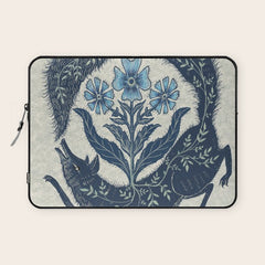 A Fox Chasing Its Tail Laptop Sleeve