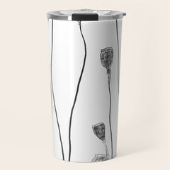 A group of poppy heads Travel Mug