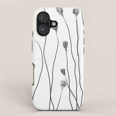 A group of poppy heads iPhone Case