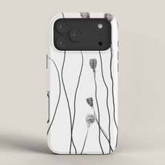 A group of poppy heads iPhone Case
