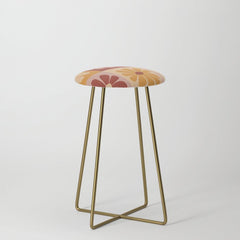 70's Daisy Bloom Stool